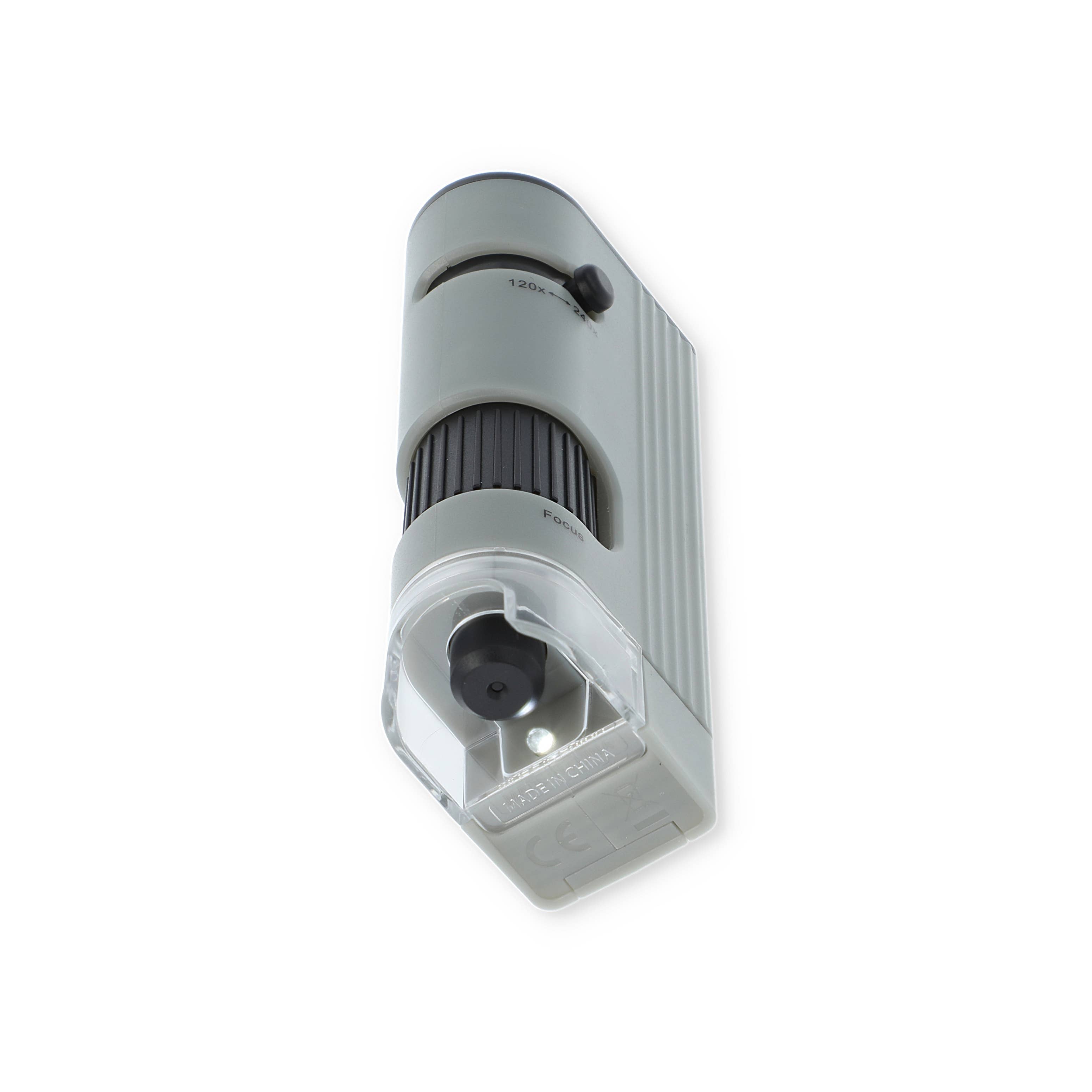 120x-240x Magnification High-Resolution Pocket Microscope