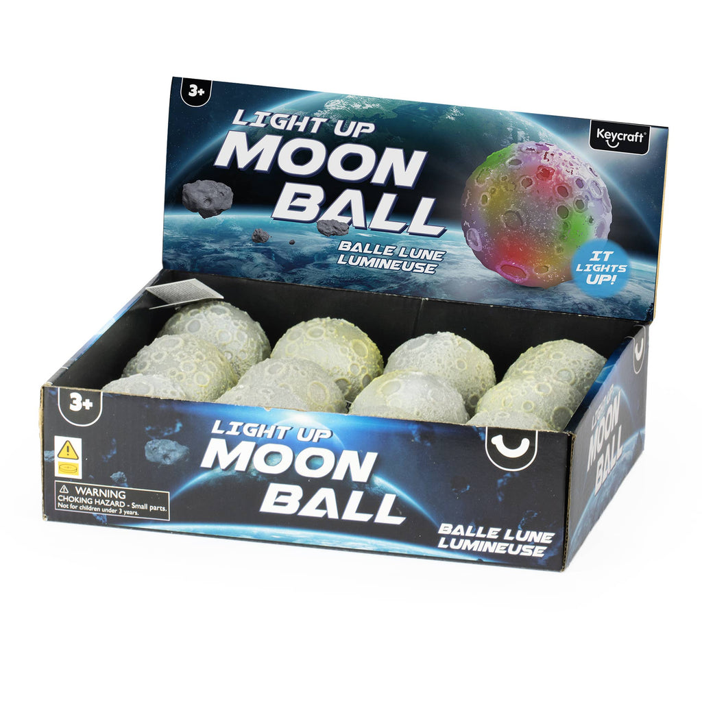 Light Up Moon Ball Sensory Toy