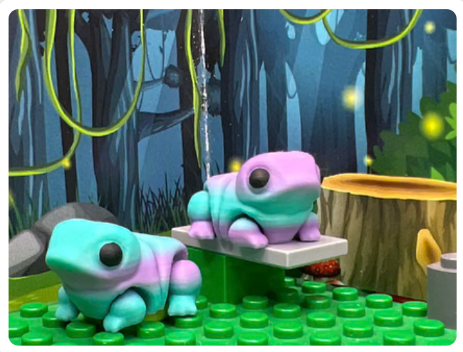 Frog Fidget Friend - Includes Play Scene