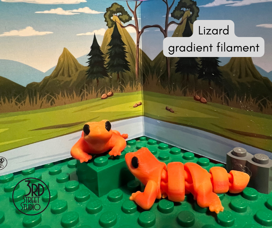 Lizard Fidget Friend - Includes Play Scene