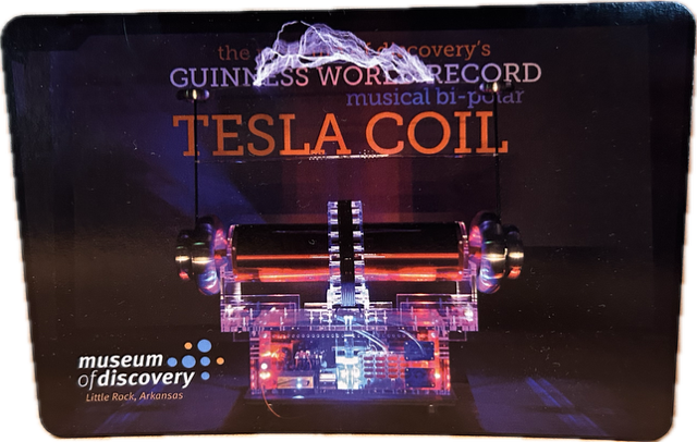 MOD Postcard Tesla