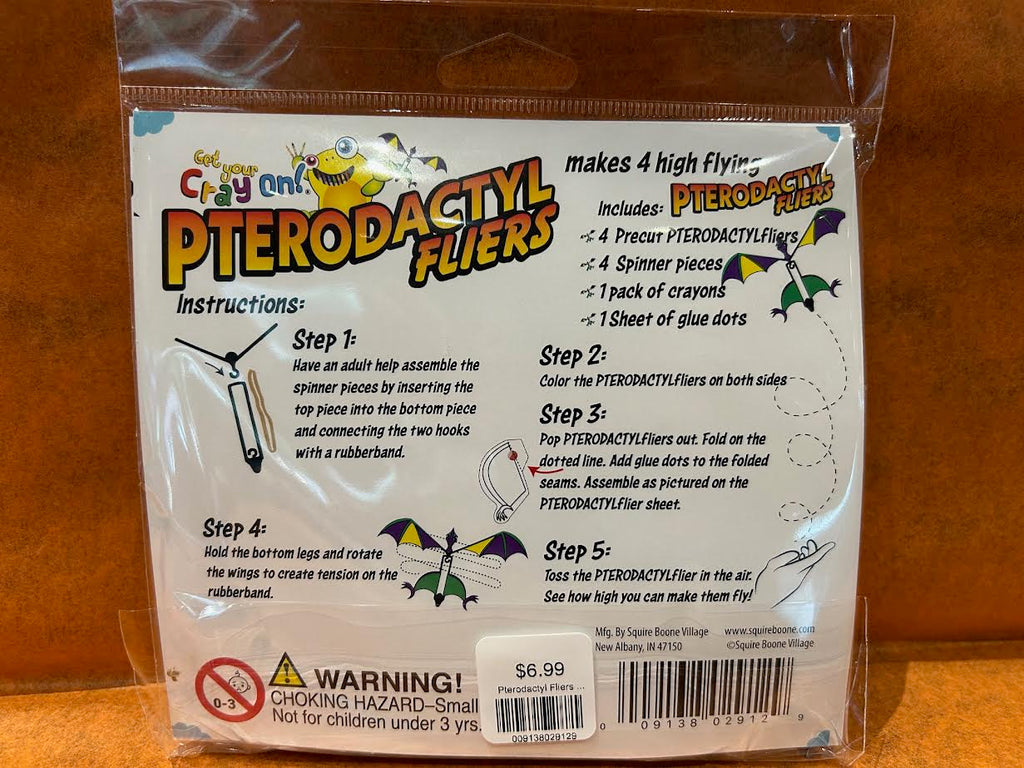 Pterodactyl Fliers - Get Your Cray On