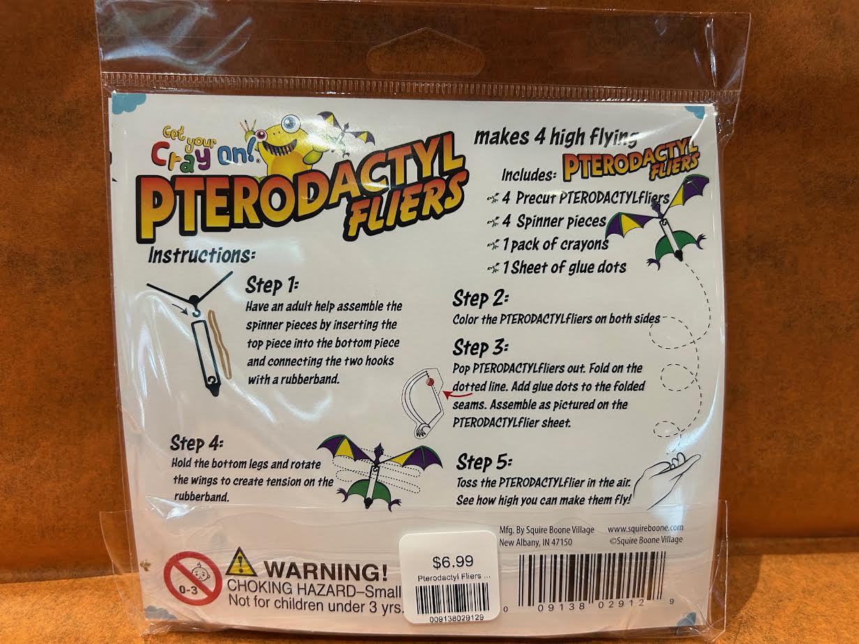 Pterodactyl Fliers - Get Your Cray On