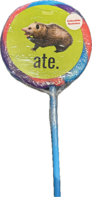 Ate Resticker Lollipop