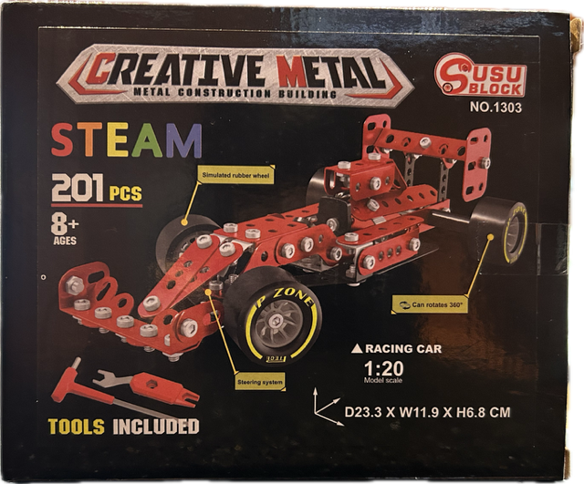 Creative Metal Race Car