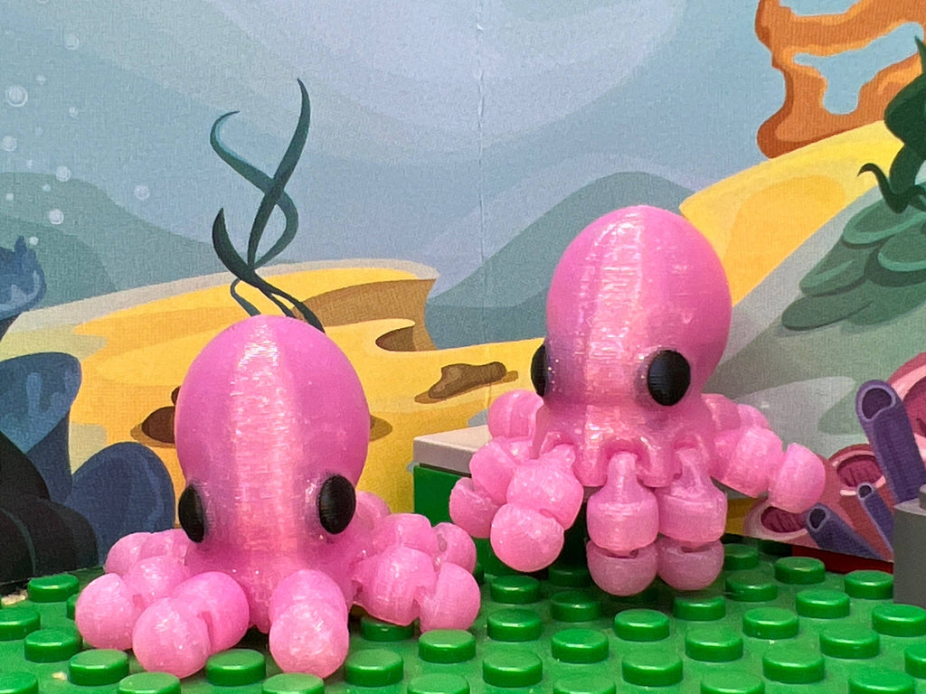 Octopus - Fidget Friend - Includes Play Scene