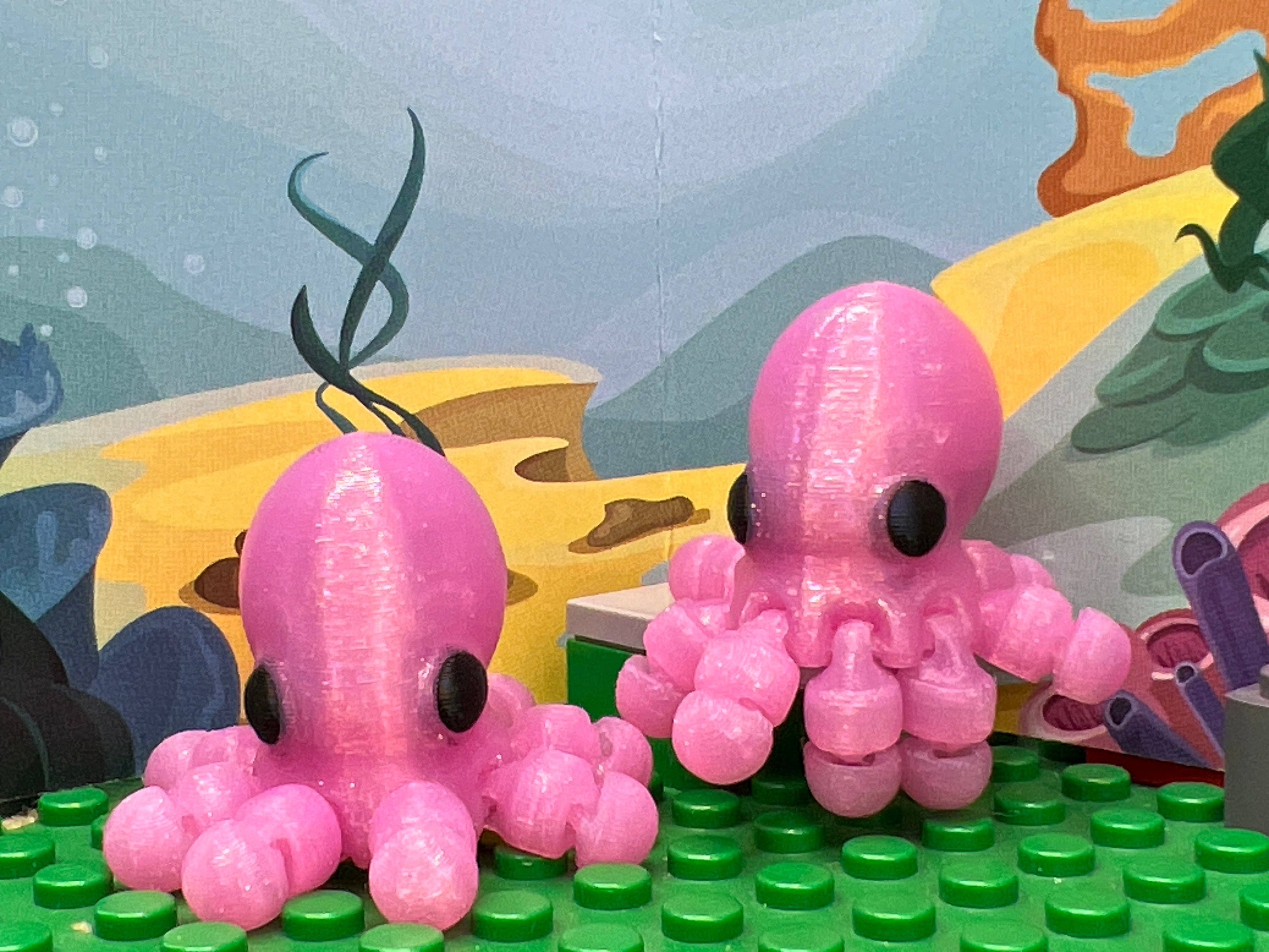 Octopus - Fidget Friend - Includes Play Scene