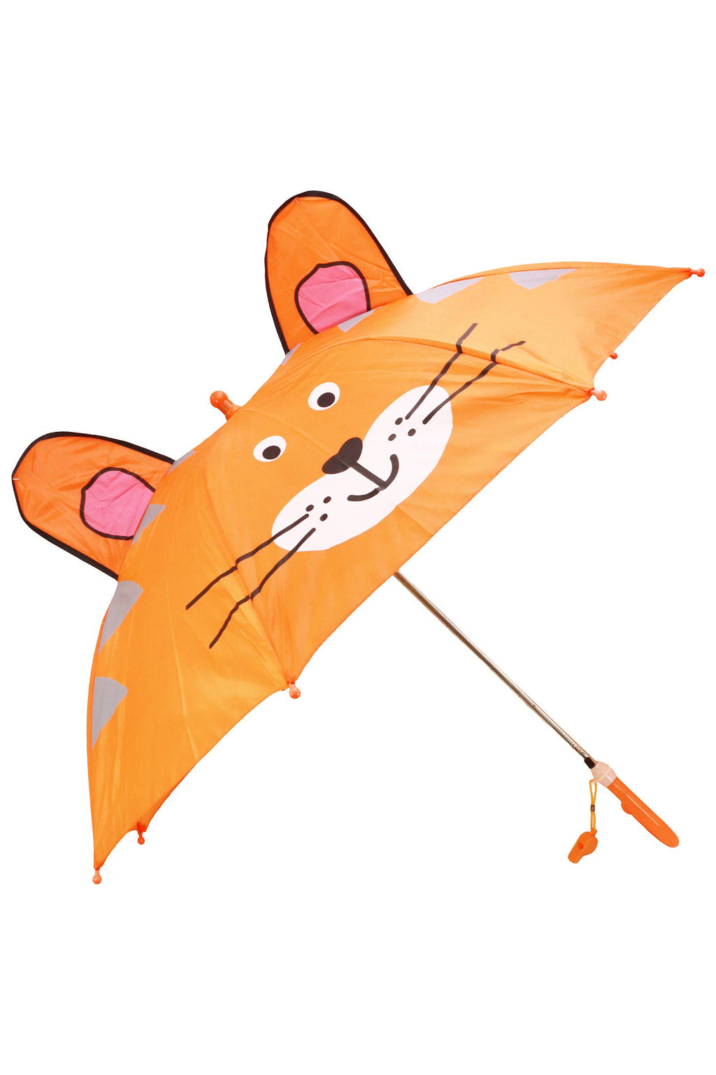Kids Pointy Ear Animal Auto Open-Fold Umbrella