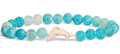 The Odyssey Bracelet (Dolphin): Aqua Blue