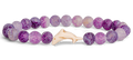 The Odyssey Bracelet (Dolphin): Coral Reef Violet