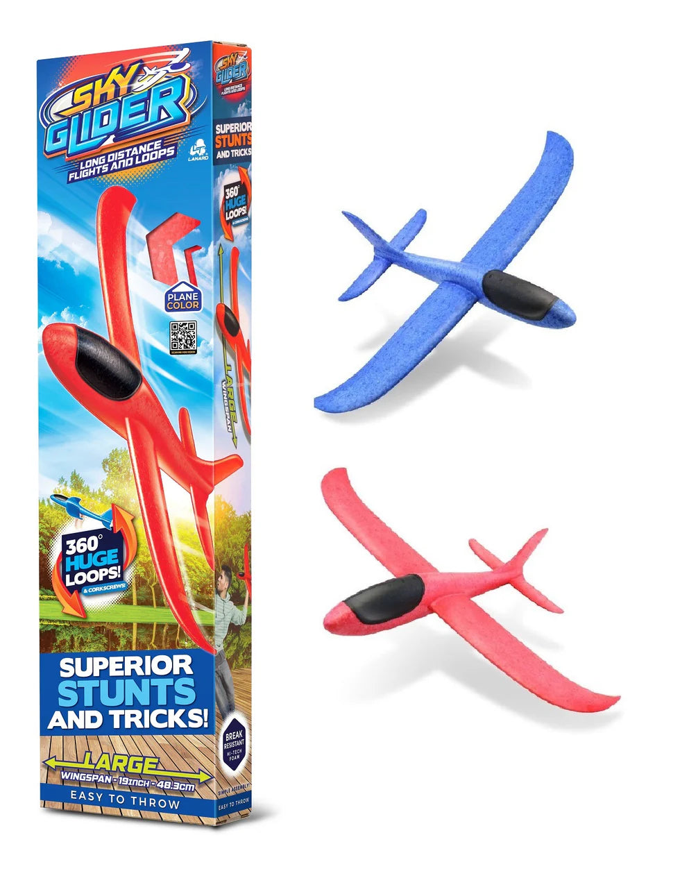 Sky Glider Plane - Lanard
