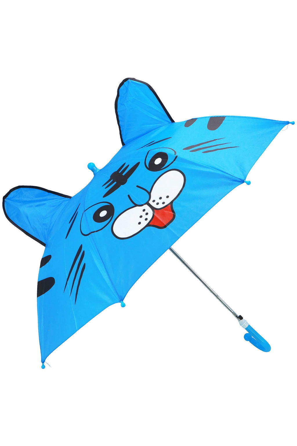 Kids Pointy Ear Animal Auto Open-Fold Umbrella