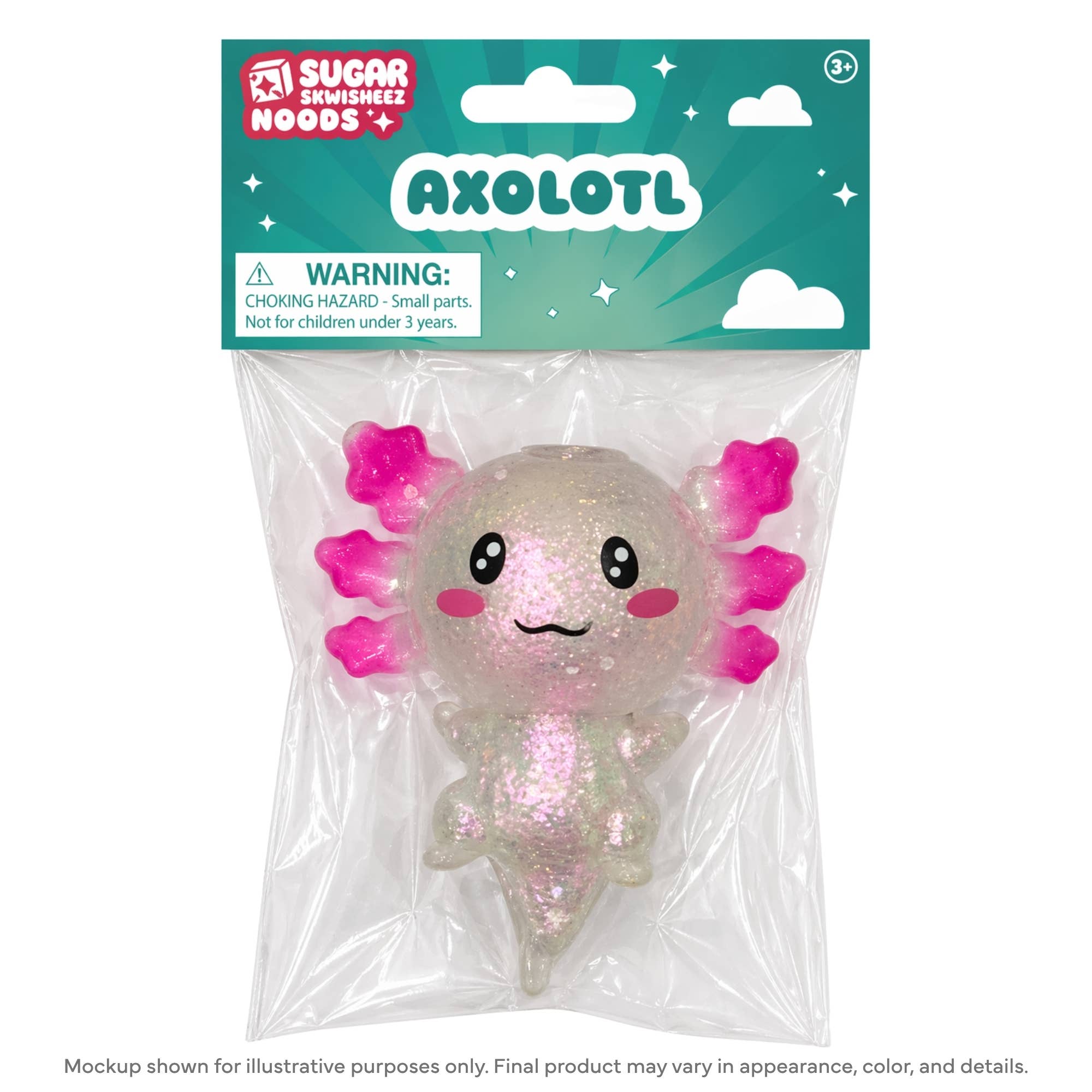 Sugar Skwisheez Noods Axolotl (squishy)