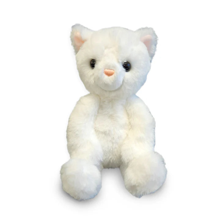Lushee Karing Kitten White 10"