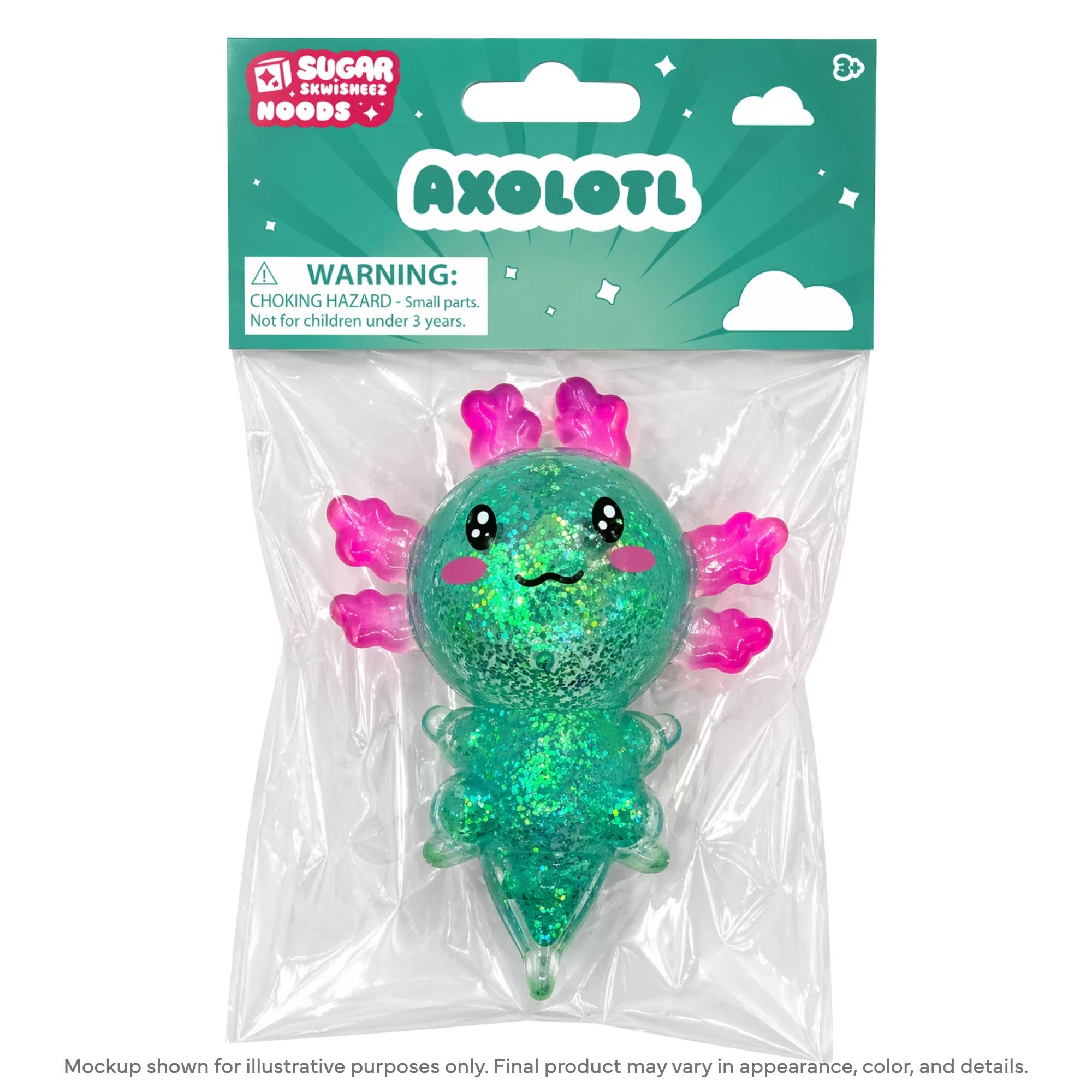 Sugar Skwisheez Noods Axolotl (squishy)