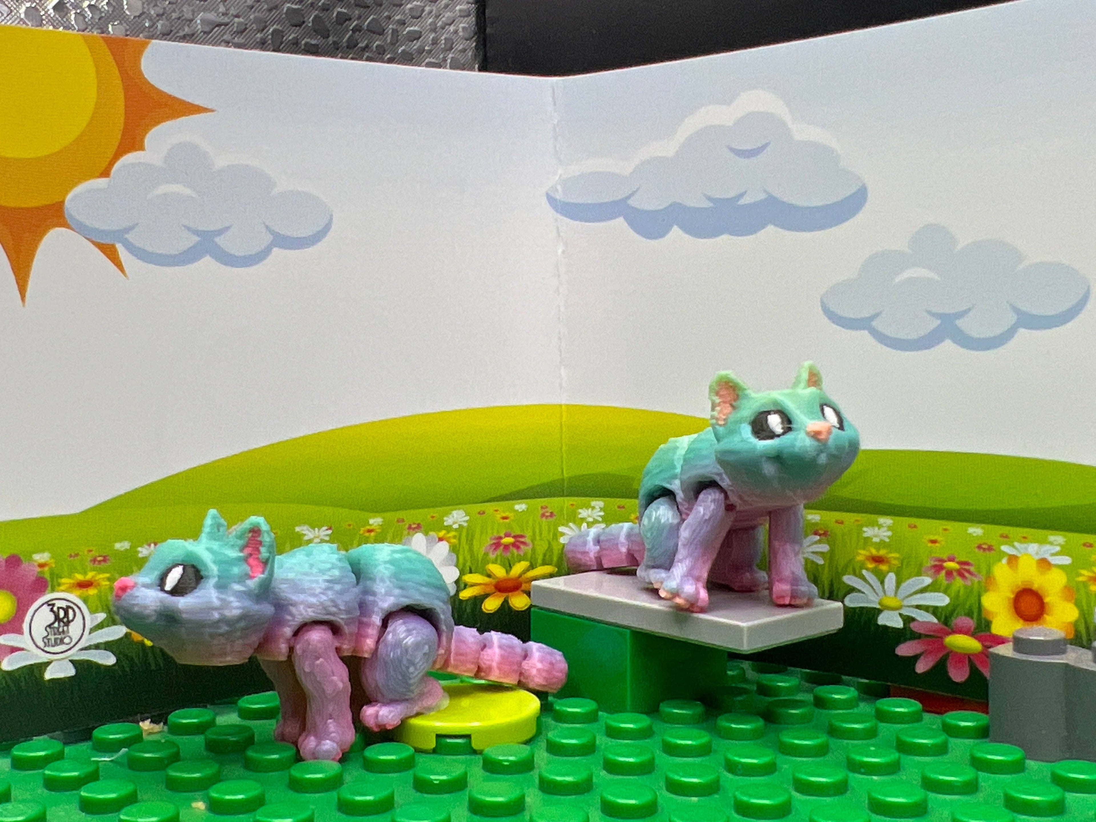 Kitty - Cat Fidget Friend - Includes Play Scene
