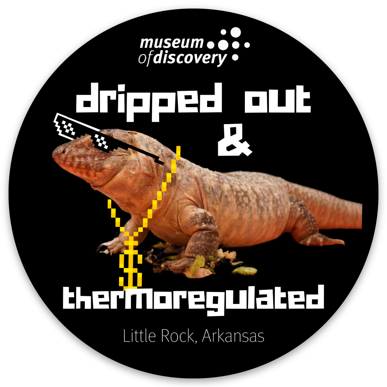 Thermoregulated Sticker
