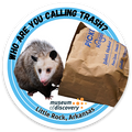 Who Are You Calling Trash Sticker
