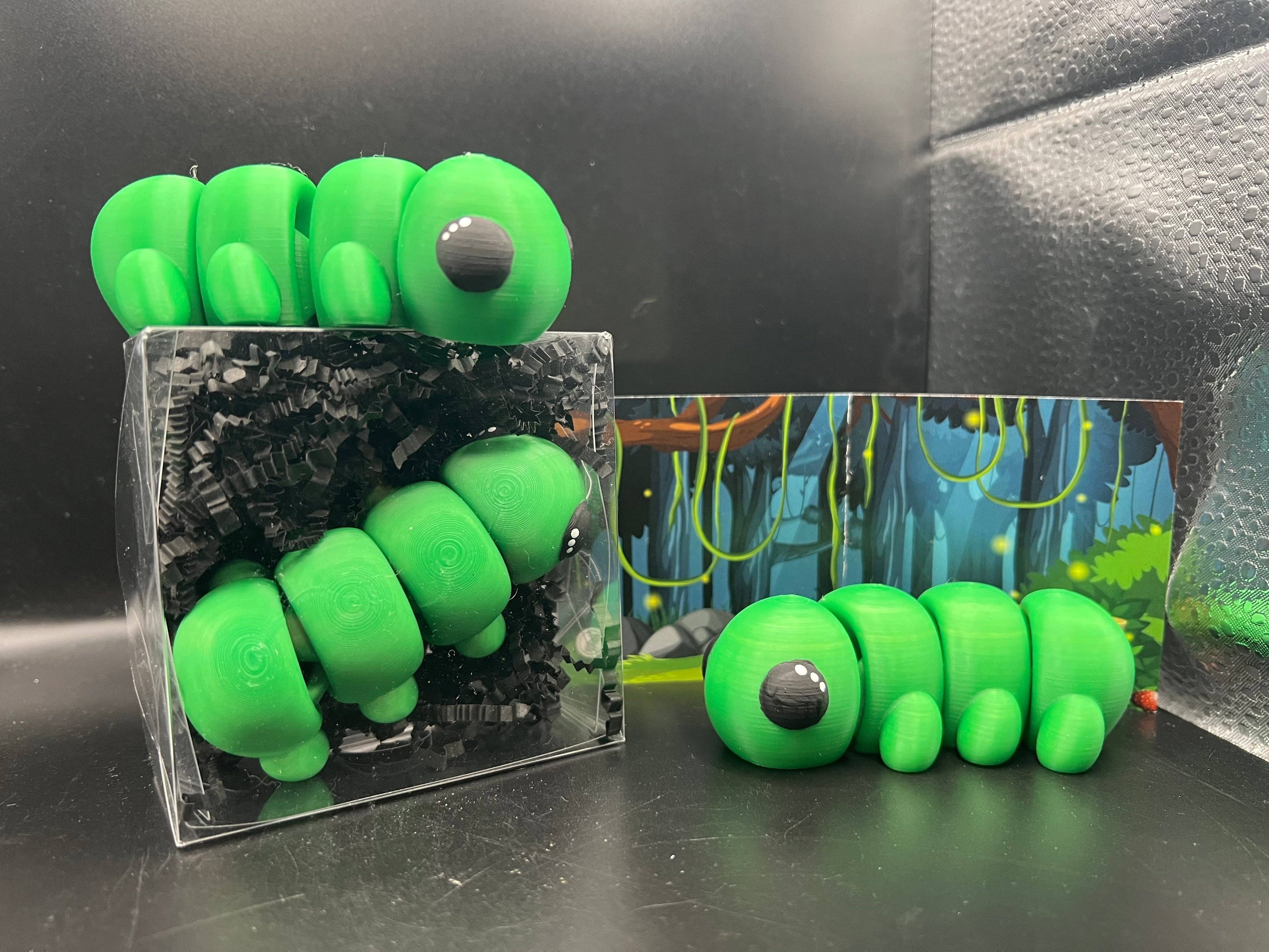 Caterpillar Fidget Friend - Includes Play Scene
