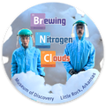 LN2 Clouds Sticker