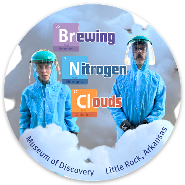 LN2 Clouds Sticker