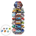 Alloy Pull-Back Car In Block Box
