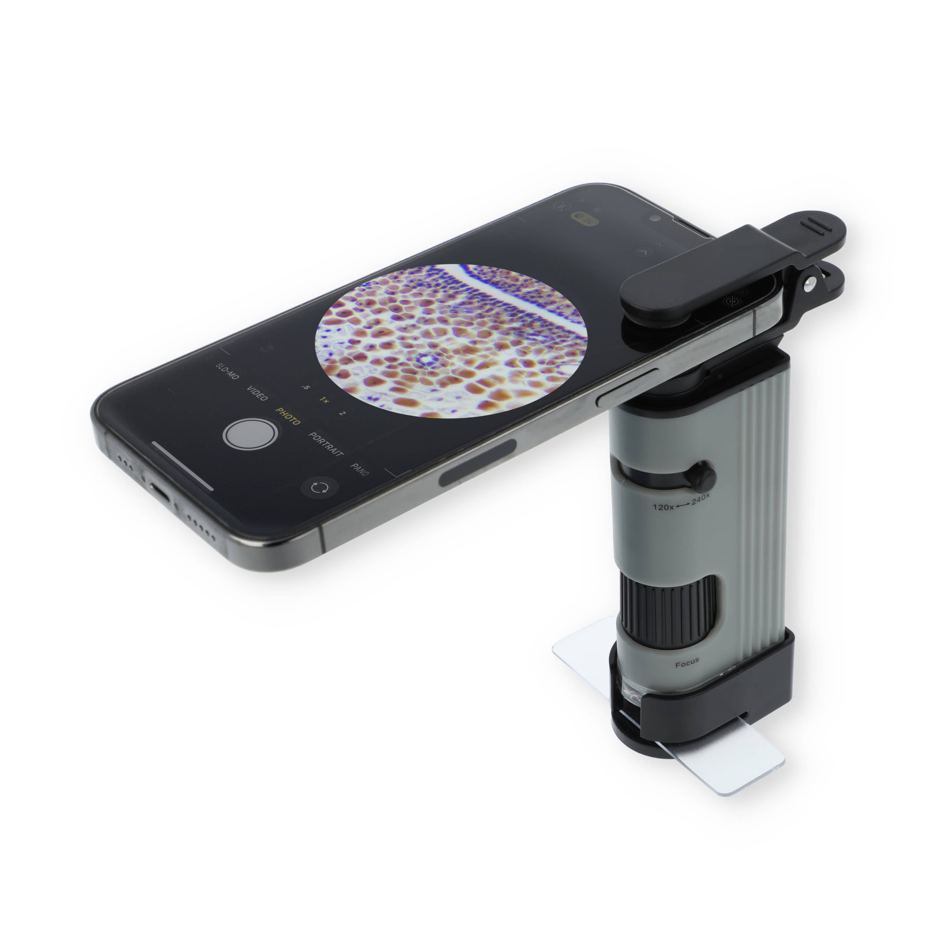 120x-240x Magnification High-Resolution Pocket Microscope