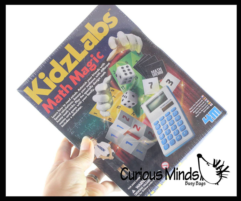 Math Magic - 4M Kidz Labs Numbers and Math Magic Tricks Lear