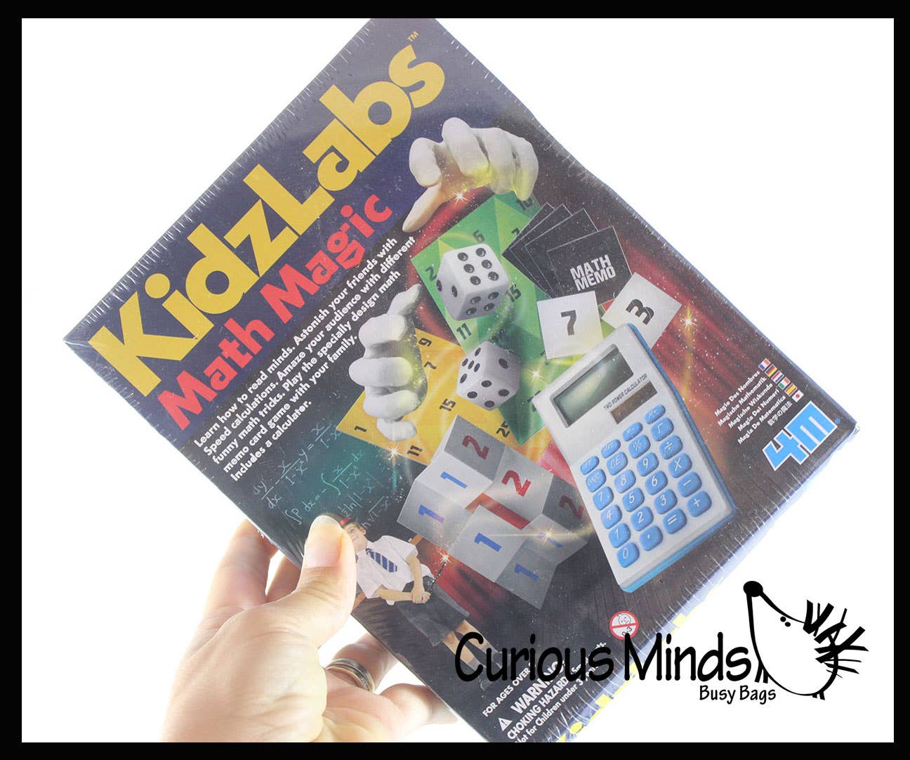 Math Magic - 4M Kidz Labs Numbers and Math Magic Tricks Lear