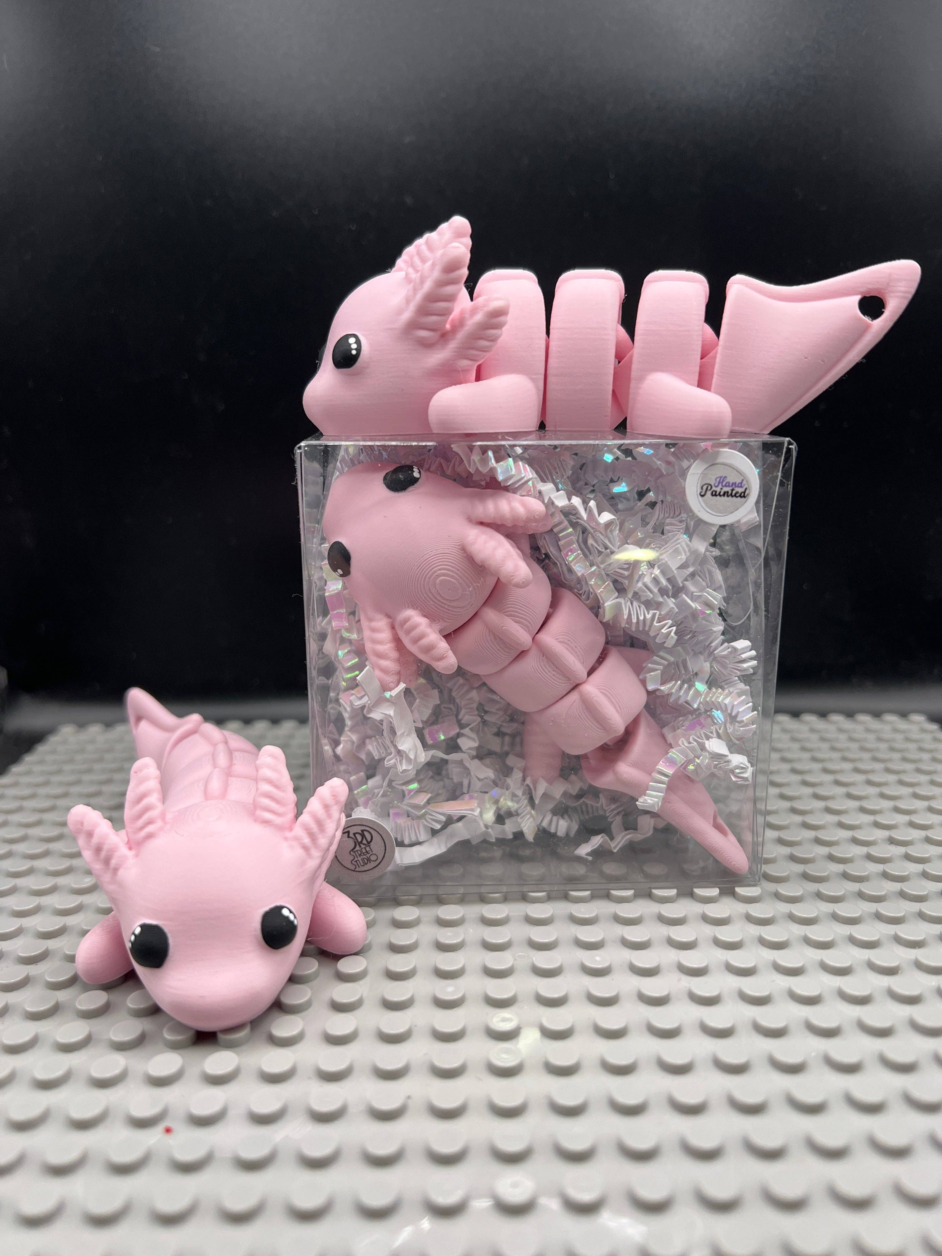 Axolotl Fidget Friend - Includes Play Scene