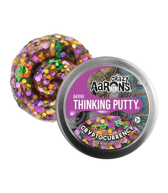 Cryptocurrency Mini Thinking Putty