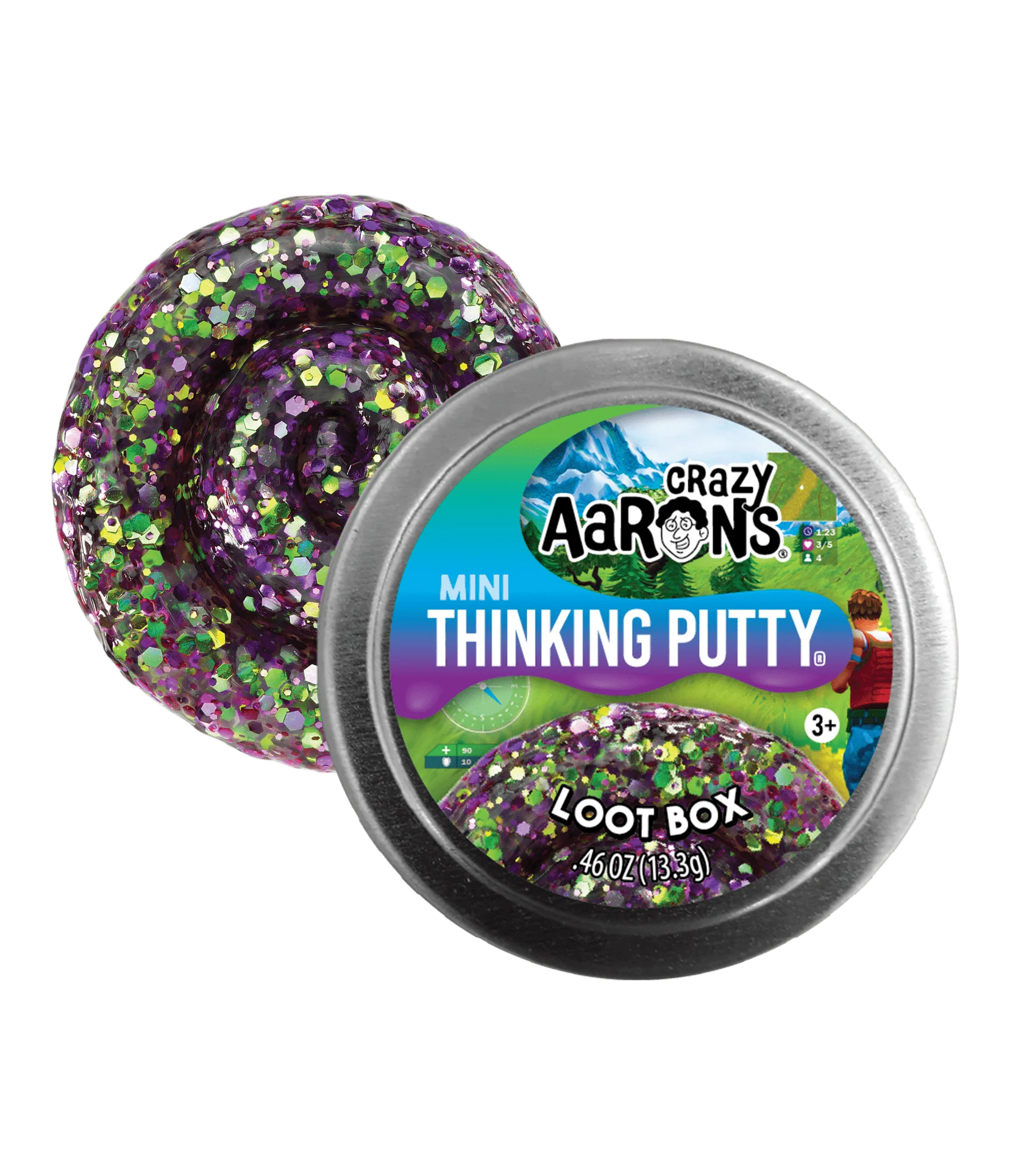 Loot Box Mini Thinking Putty