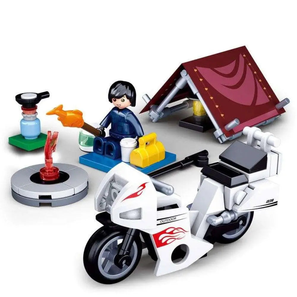 Camping Motorcycle