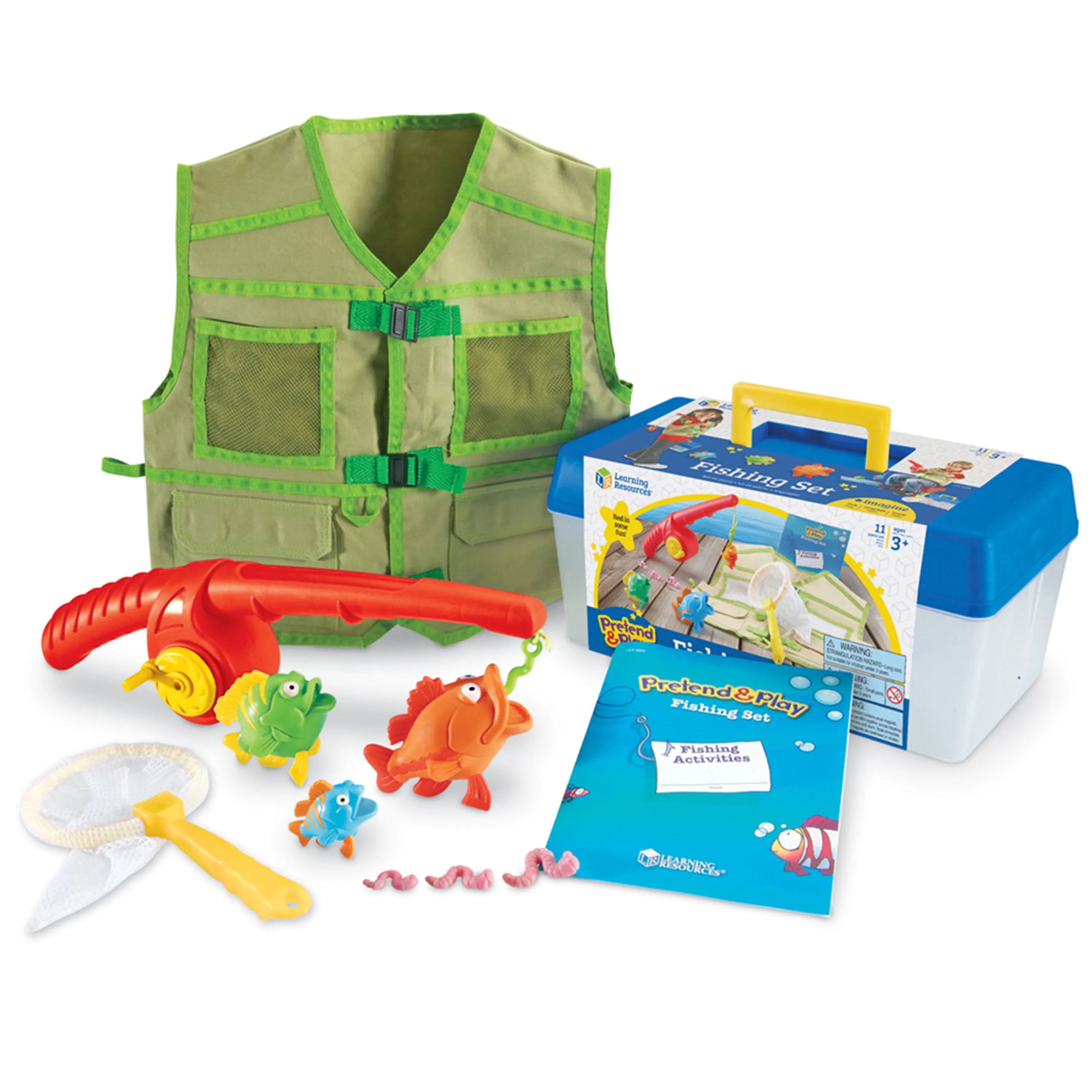 Pretend and play fishing set