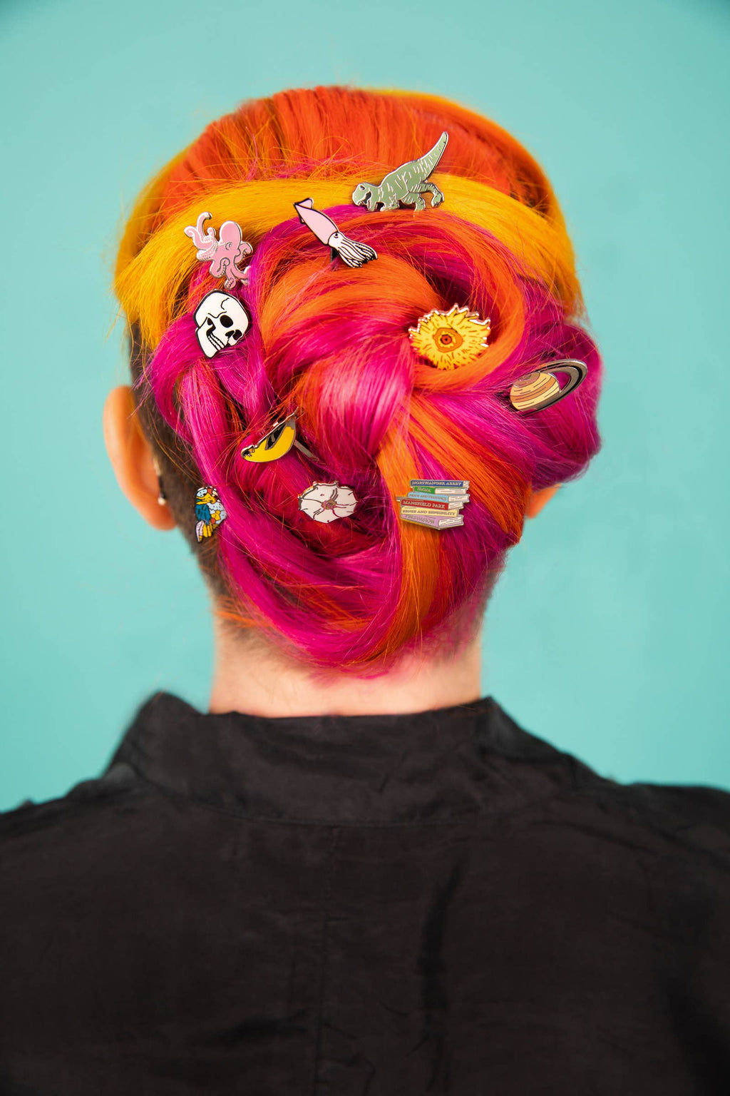 Dinosaur Hair Pins