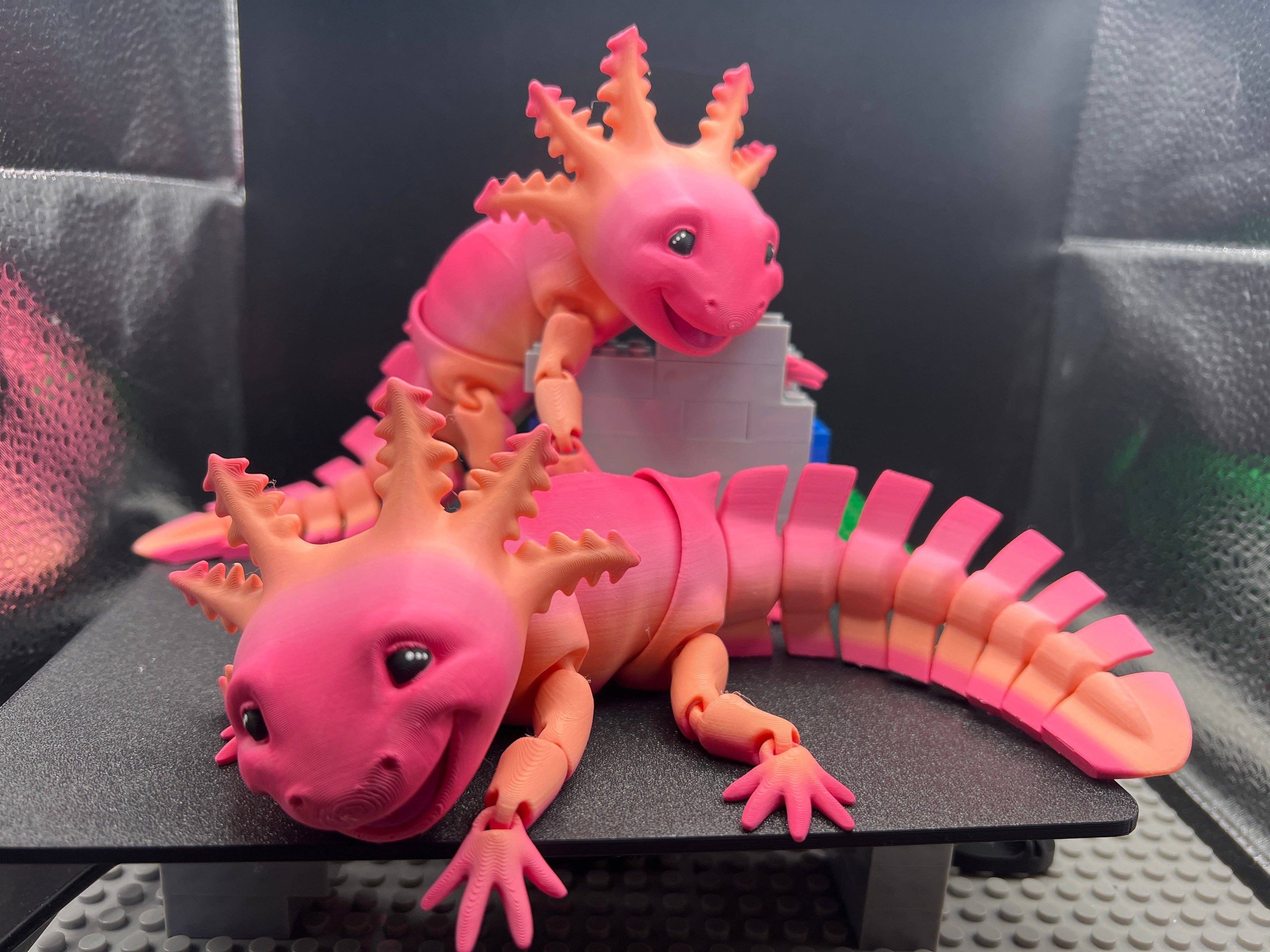 Axolotl Fidget Friend - Includes Play Scene