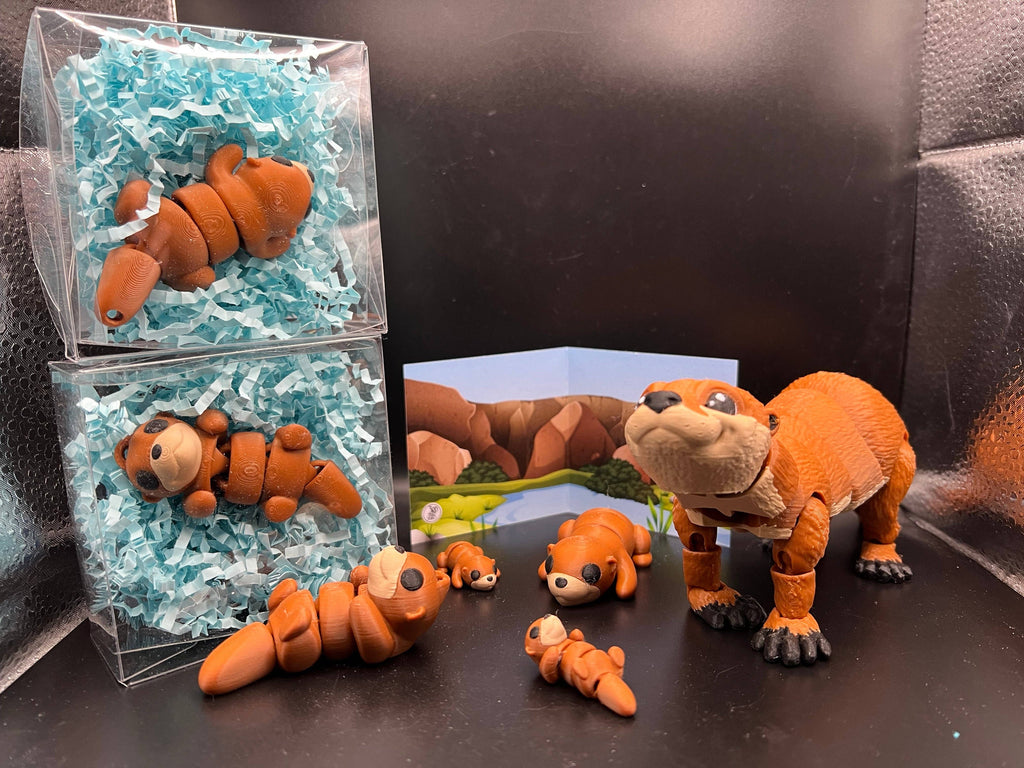 Otter - Fidget Friend - Includes Play Scene
