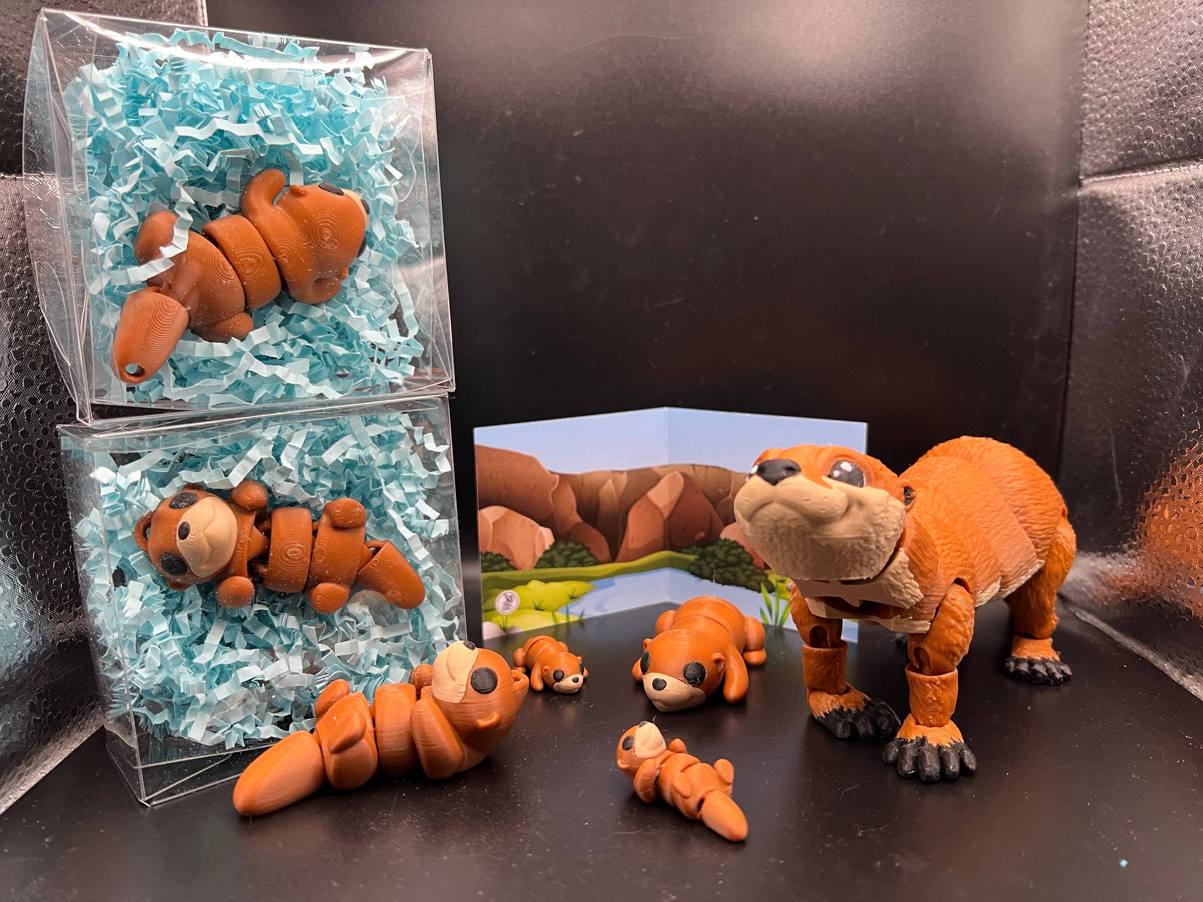 Otter - Fidget Friend - Includes Play Scene