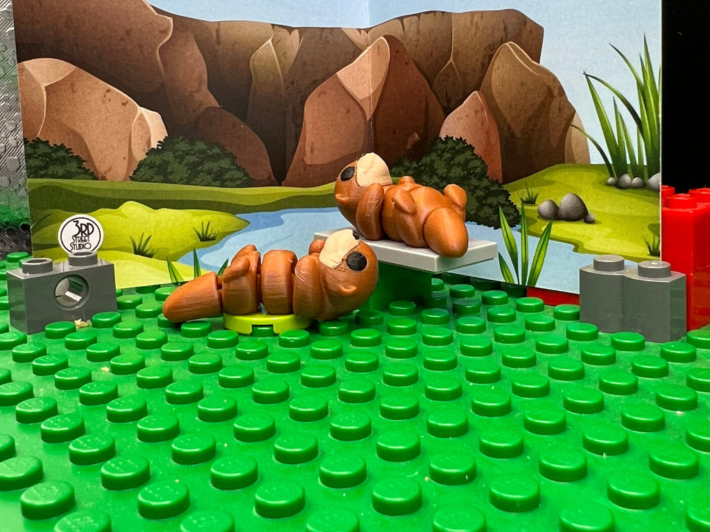 Otter - Fidget Friend - Includes Play Scene