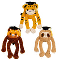 Graduation - 8.5" Noodle Cap Plush Assortment