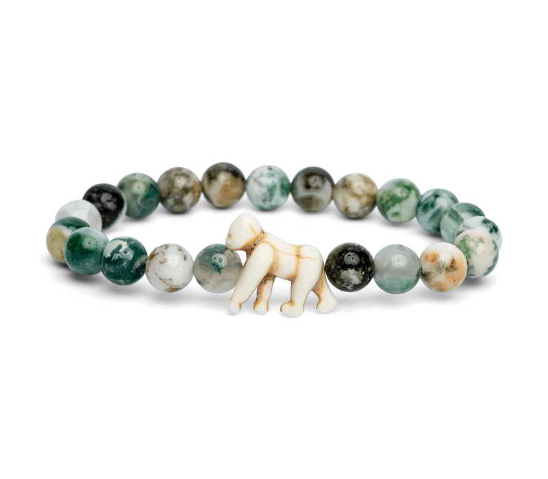 The Traverse Bracelet (Gorilla): Rainforest Green
