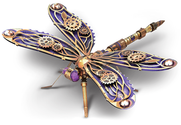 Metal Earth Steampunk Dragonfly