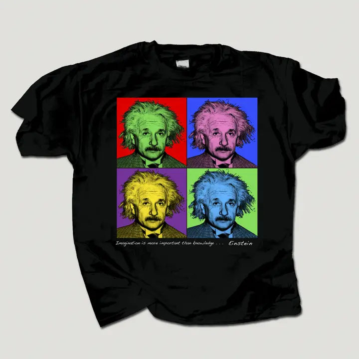 Imagine Einstein 100% Hw Cotton Adult T-Shirt