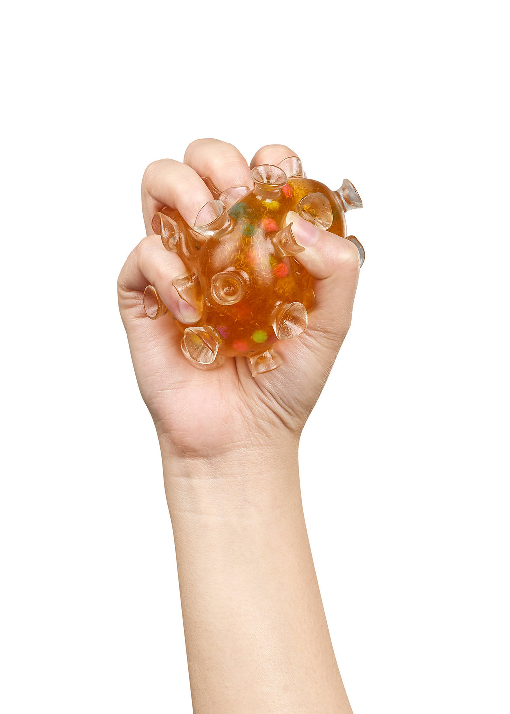 Squishy Sucker Balls, Assorted Colors, Indivdually Packaged
