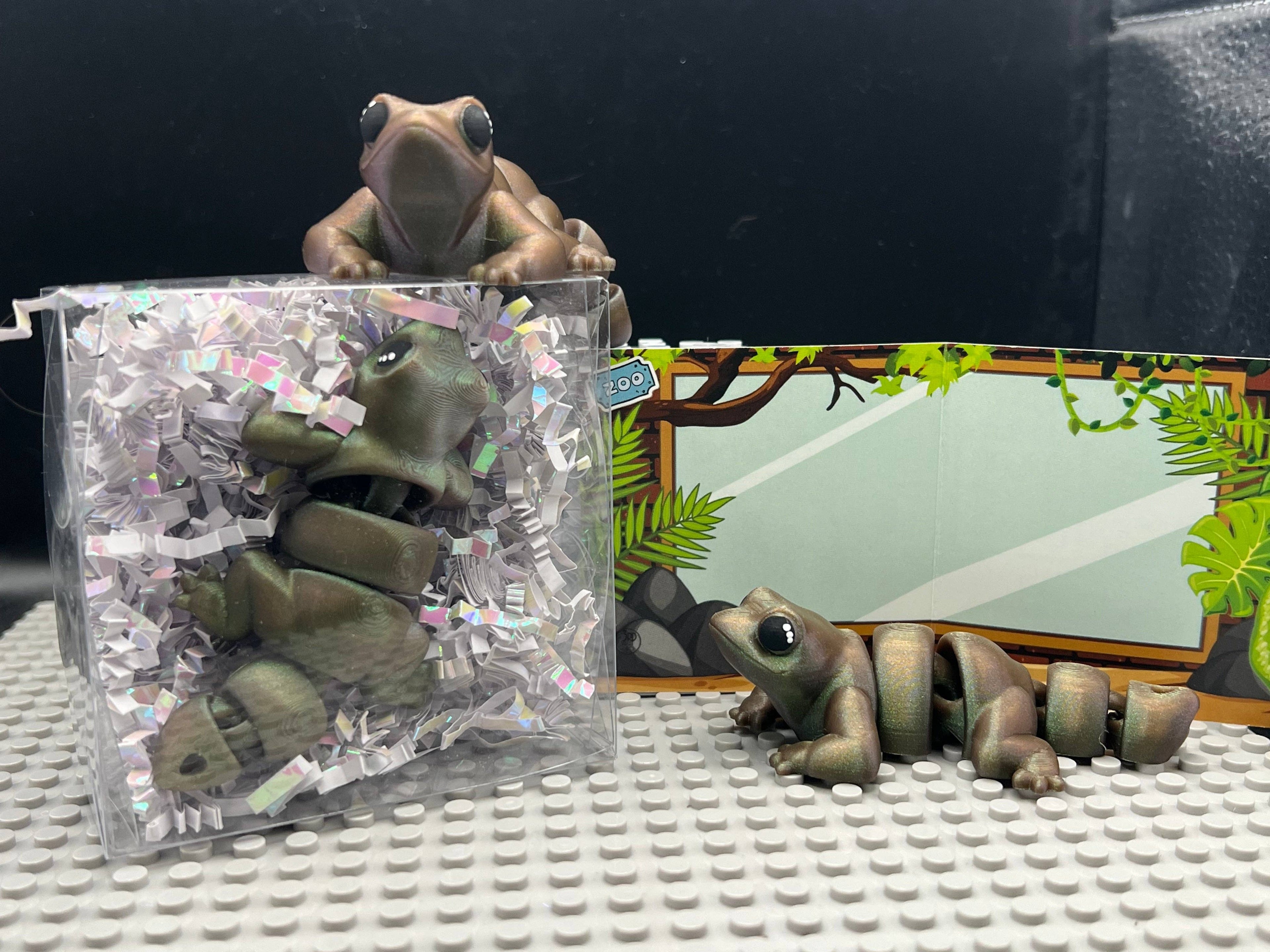Lizard Fidget Friend - Includes Play Scene