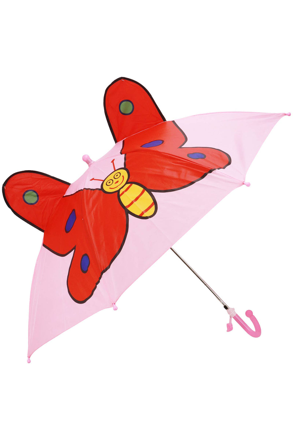 Kids Pointy Ear Animal Auto Open-Fold Umbrella