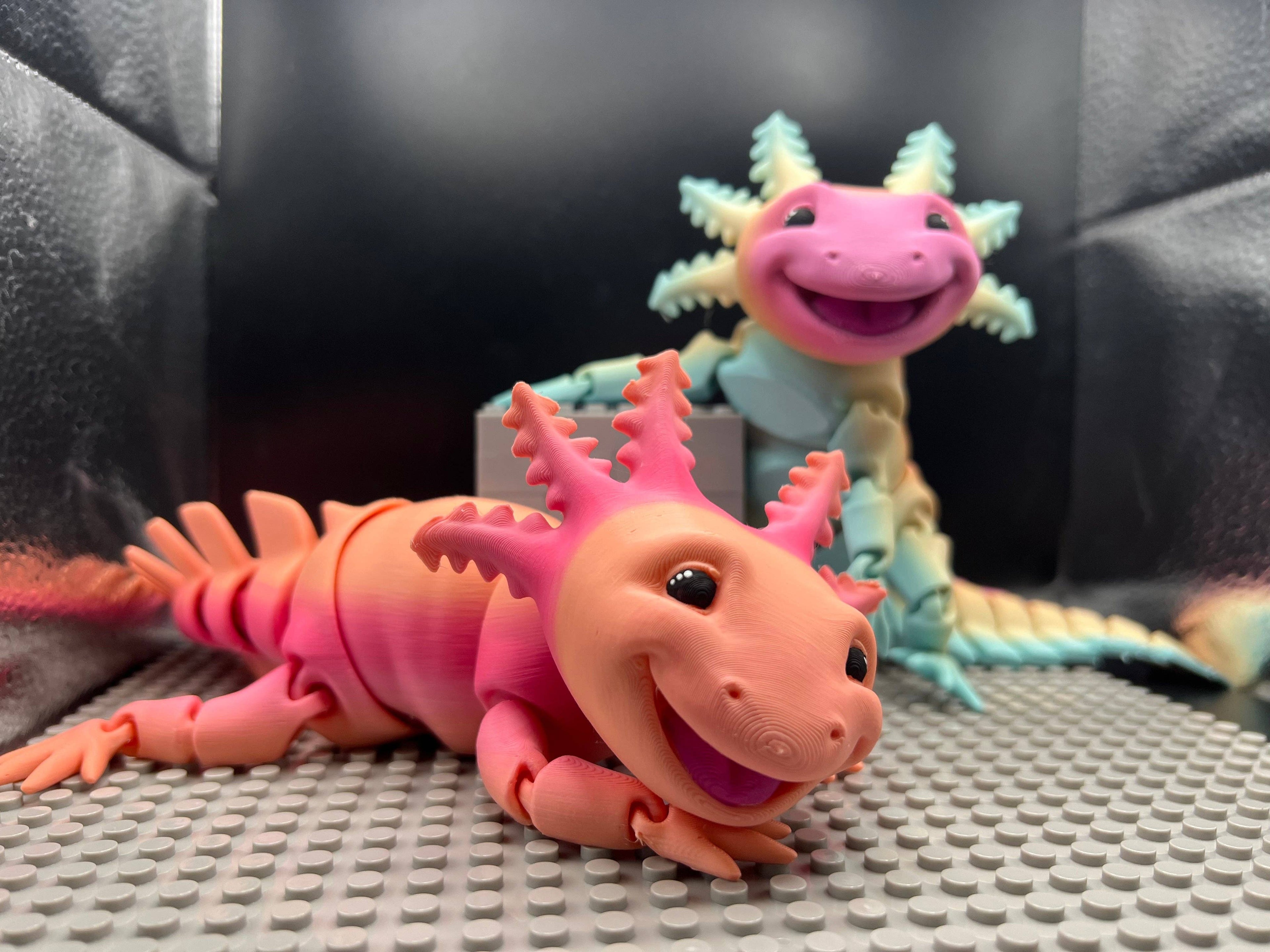Axolotl Fidget Friend - Includes Play Scene