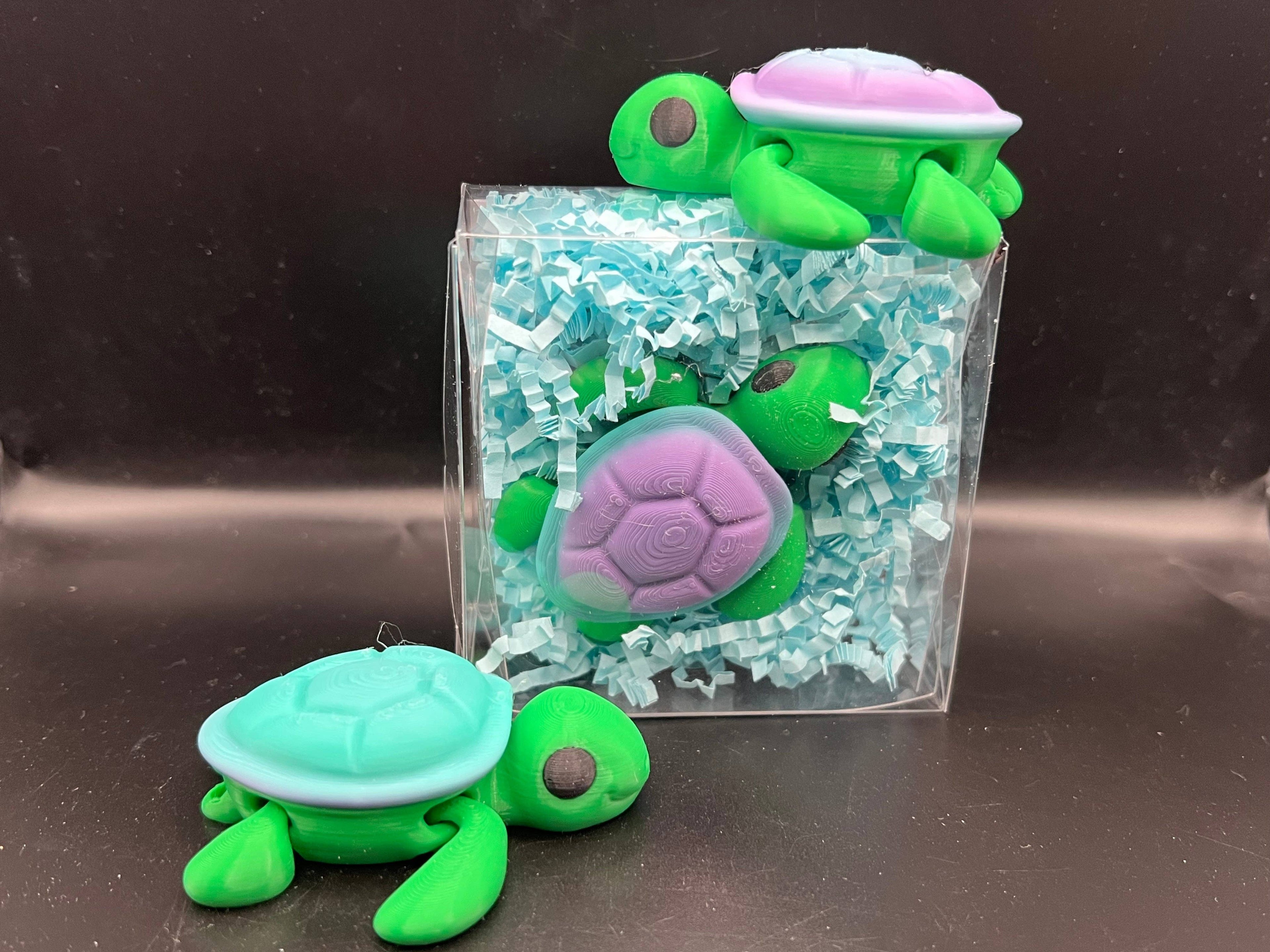 Turtle - Fidget Friend - Includes Play Scene