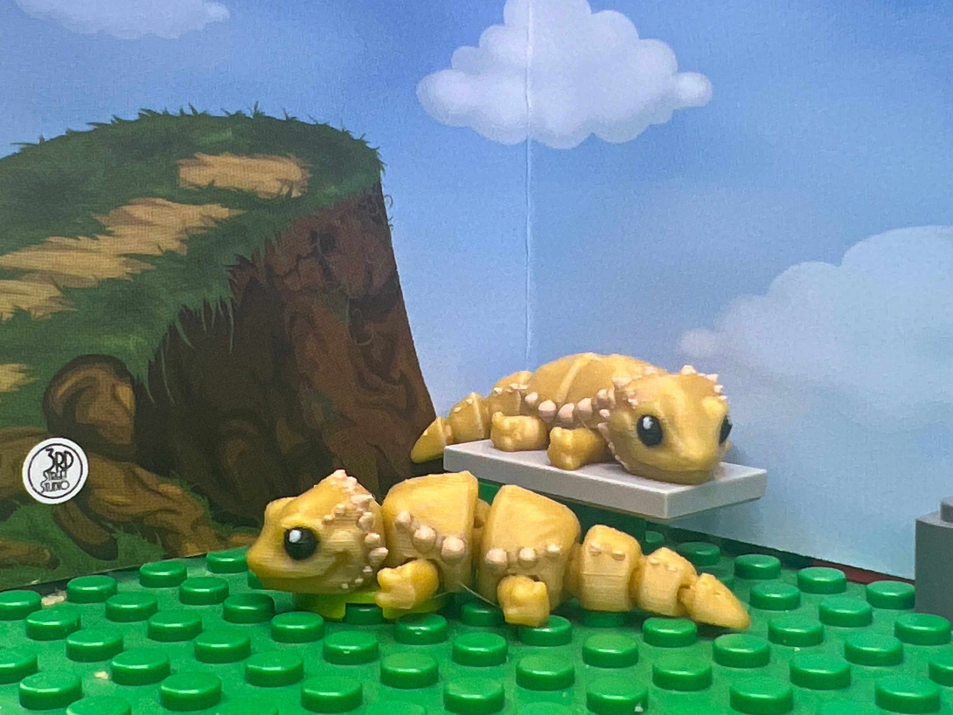 Bearded Dragon Fidget Friend - Includes Play Scene