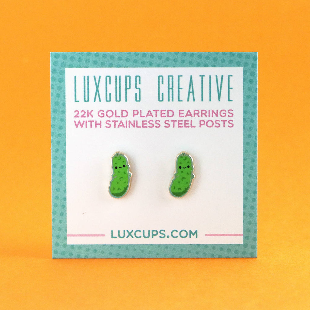 Pickle Earrings